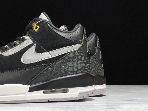 Reps TBK 3 CK4348-007 Air Black Cement Grey Jordan Tinker 0807